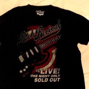 Rock Revival t shirt, about 24 inches pit to pit
